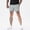 Light Green, variant on Men's Quick Dry Athletic Shorts, Lightweight Running Workout Shorts with Elastic Waist Drawstring & Zipper Pockets, for Gym, Training, and Casual Wear