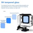 thumbnail image 2 of 40 meters GoPro Hero 9/10 waterproof protective lens shell GoPro underwater diving case submarine protection shell covers, 2 of 5