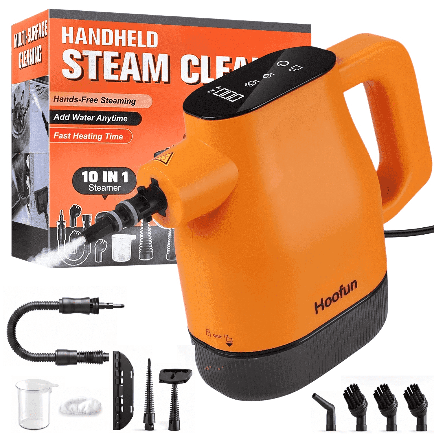 Hattyroom Portable Steam Cleaner JQ399 - 350mL High Temp Steamer