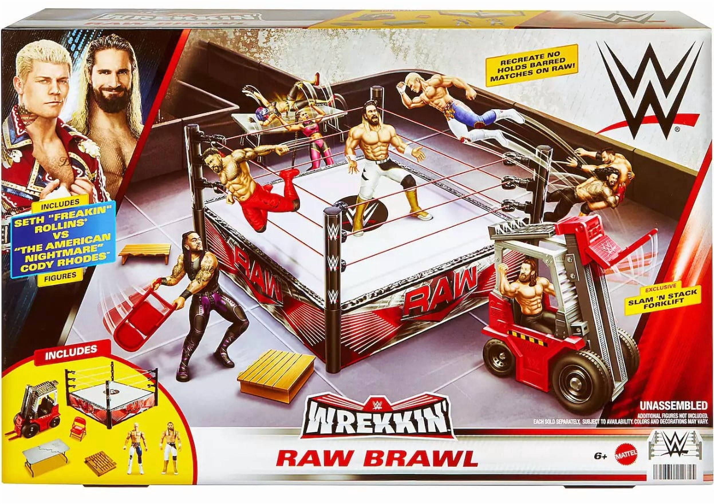 Mattel, WWE Elite Collection Smack Down Action Figures 4 Pack 2024