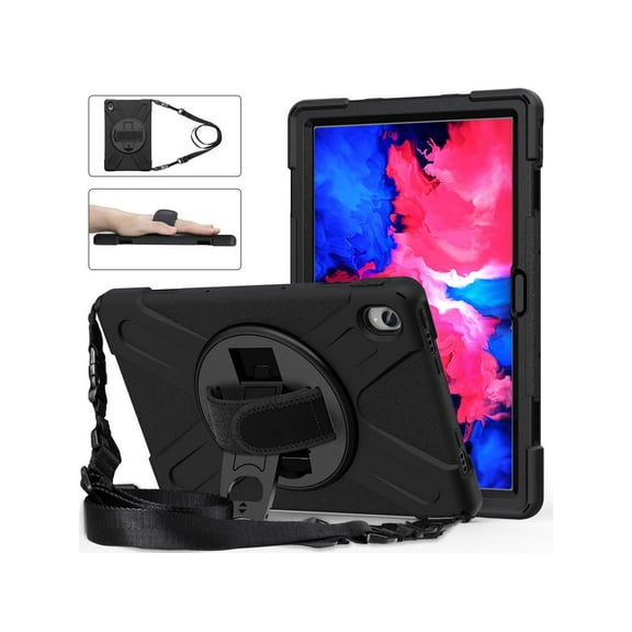 Case for Lenovo Tab P11 Plus / P11 11 inch 2022 2021 2020 TB-J606F TB-J606X TB-J616F TB-J607F with Stand, Shoulder Strap Shockproof Cover