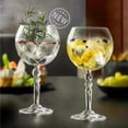 thumbnail image 3 of 2 PCS Crystal Martini Glass, RCR Vertical Striped Classic Cocktail Glass, Palace Style, Julep Stemmed Glass, 3 of 5