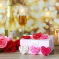 thumbnail image 5 of Heart Clearance! 24 Pcs Valentine's Day Heart Decor Ornament Rattan Balls 2.36 Inch Heart Vase Bowl Fillers DIY Craft Wicker Rattan Decor for Valentine's Wedding Party Decoration, 5 of 8