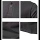thumbnail image 5 of pstuiky manga larga de hombre, Camiseta deportiva informal de color liso para hombre, con botones, cuello en V y manga larga salir tops l, 5 of 5
