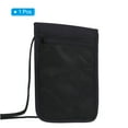 thumbnail image 3 of Uxcell Neck Wallet Travel Pouch, RFID Blocking Travel Document Organizer, Black, 3 of 6