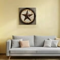 thumbnail image 4 of Canvas Print Wall Art Oil Paintings Vintage Rustic USA Stars Picture Prints Artwork for Living Room Kitchen Bathroom Bedroom,Stretched and Framed Ready to Hang,Primitive Western Country, 4 of 9