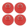thumbnail image 2 of D Ring Round Patch,4PCS D Ring Patch PVC Round Shape Strong D Ring Pad for Boat Raft Paddle Board, 2 of 7