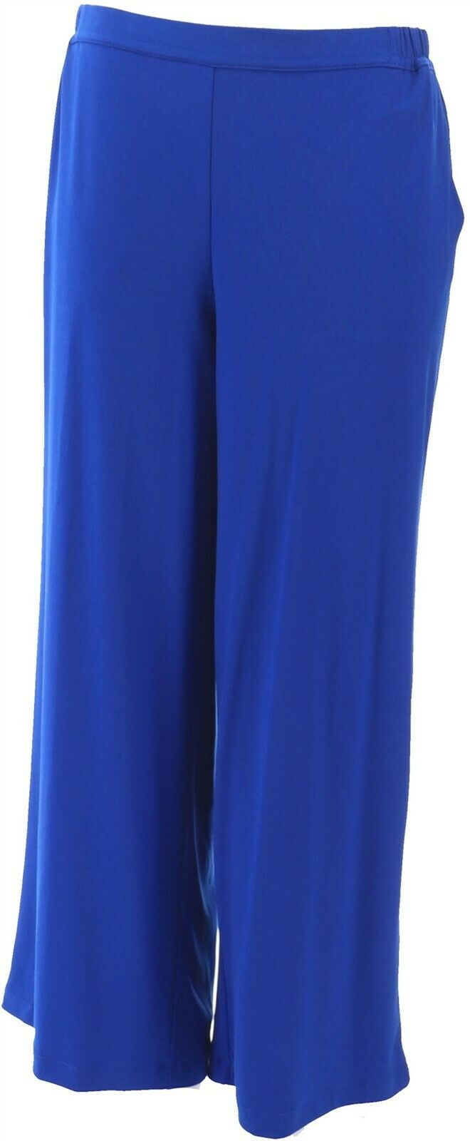 Bob Mackie Petite Wide-Leg Knit Pants 