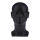 thumbnail image 2 of Cabeza de maniquí de plástico para hombre, modelo de peluca, cabello y gafas, soporte de exhibición con Gris claro, 2 of 8