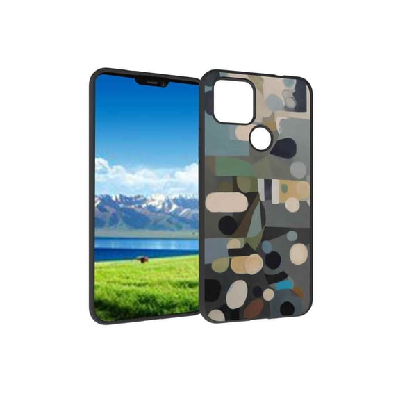 Art-9 Phone Case, Degined for Google Pixel 4A 5G Case Men Women, Flexible Silicone Shockproof Case for Google Pixel 4A 5G