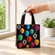 thumbnail image 1 of 36 bolsas de regalo recicladas con asas, reutilizables, de tela no tejida, ideales para fiestas escolares, regalos de cumpleaños y otros artículos. A, 1 of 8