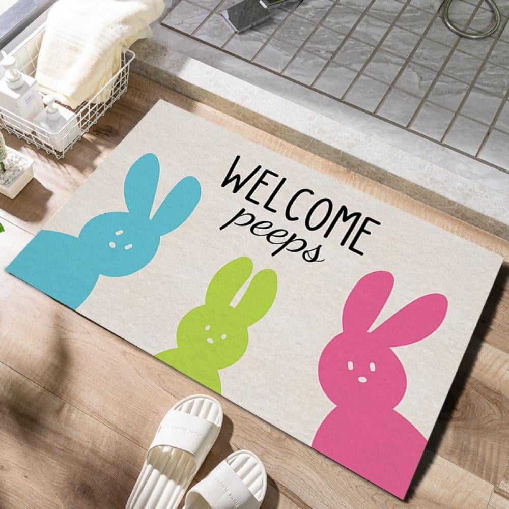 Home Rugs Easter Doormat Party Decoration Supplies Front Porch