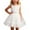 White-1, variant on Girls Halloween Tutu Skirt, Layered Flared Dress for Dance & Dress Up, Size 3-6 Months