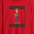 thumbnail image 2 of Toy Story 4 - Type Block Woody - Men's Long Sleeve T-Shirt, 2 of 4