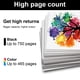 thumbnail image 3 of Cartuchos de tinta MANNERES 64XL de repuesto para HP 64XL Combo, 3 of 7