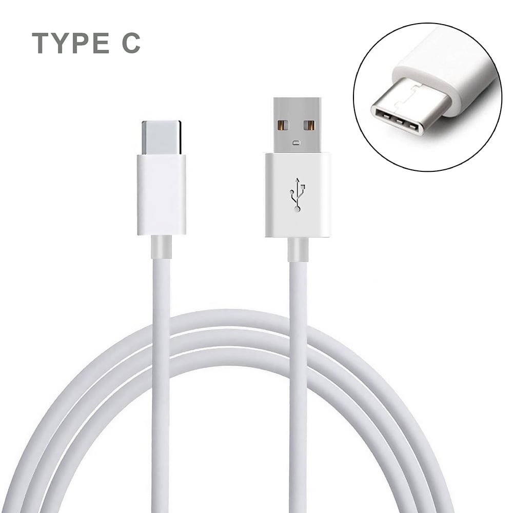 Black NEM USB Type C Cable 6 Feet 2-Pack USB C to USB 3.0 Cable Fast Charge & Sync Compatible with BLU Vivo XL 