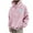 A-Pink, variant on DODADAWANJ Men's Fashion Graphic Hoodies Whelk Drawstring Pullover Hoodie Big and Tall Drop Shoulder Hooded Sweatshirt for Daily Camping Workout M