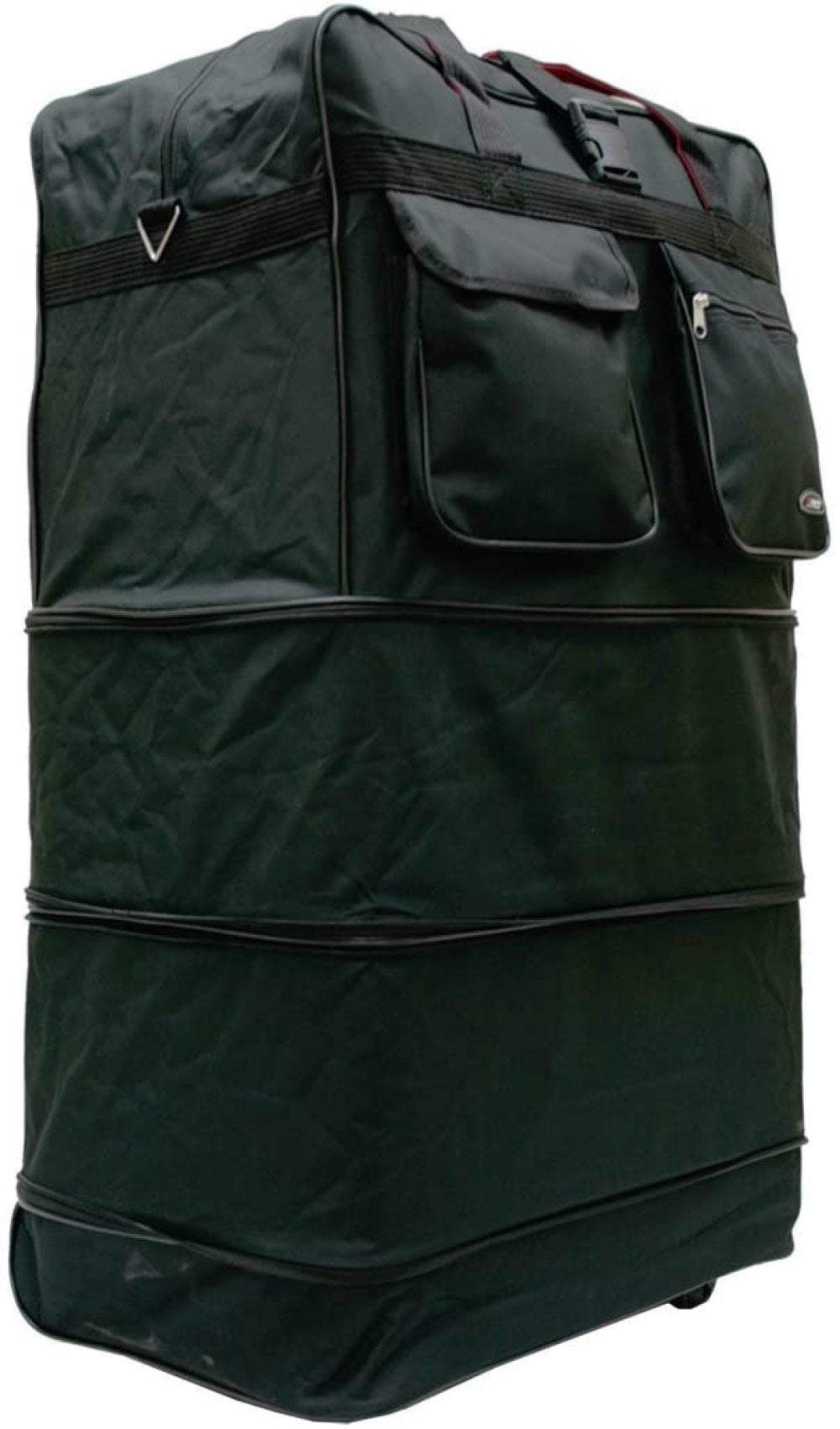 HiPack 8-Wheels 36" Rolling Wheeled Duffle Bag Spinner Suitcases Luggage