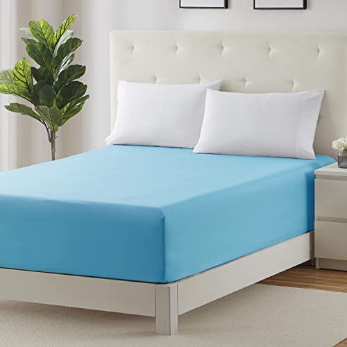 Deep Pocket Twin Fitted Sheet Up To 21 Inch Mattress Super Soft Twin