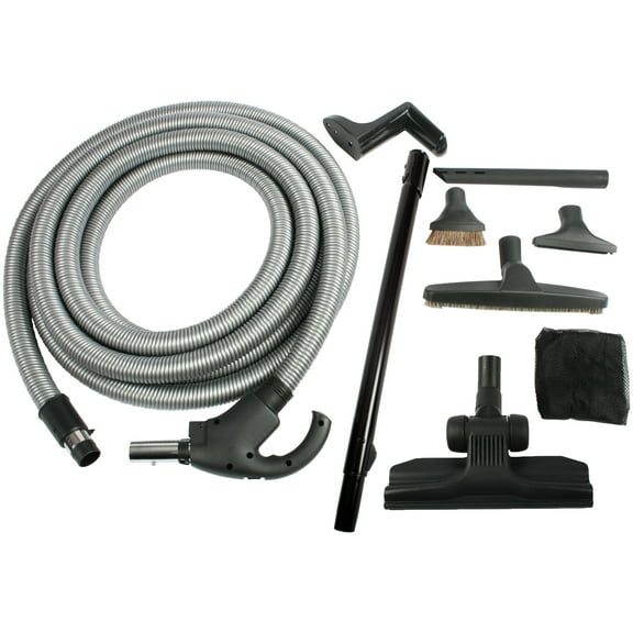 Cen-Tec Systems 92718 Central Vacuum Low Voltage Attachment Kit with Switch Control 30' Hose