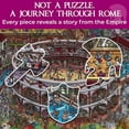thumbnail image 2 of Quokka Jigsaw Puzzles for Adults 1000 Pieces – Roman Empire Colosseum Jigsaw – 163 Hidden Mysteries, 2 Secret Envelopes for Immersive Experience, 2 of 7