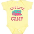 thumbnail image 3 of Inktastic Live Love Camp Rv Girls Baby Bodysuit, 3 of 5