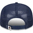 thumbnail image 4 of Men's New Era Navy Milwaukee Brewers Team Color Trucker 9FIFTY Snapback Hat, 4 of 6