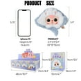 thumbnail image 4 of Baby Three Blind Box, Blind Box Plush with Whimsical Marine-Themed Cute Stuffed Animal Characters, Plush Baby Doll and Mini Plush Animals in Surprise Packs for Kids’ Play,, 4 of 9