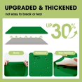 thumbnail image 4 of KitchenK Plastic Table Cloth Disposable 10 Pack, 84'' Round Table Cloths, St Patricks Day, Christmas Decorations, Tablecloths, Round, Forest, Emerald, Plastic Cover, Leakproof & Sturdy, Green, 4 of 8