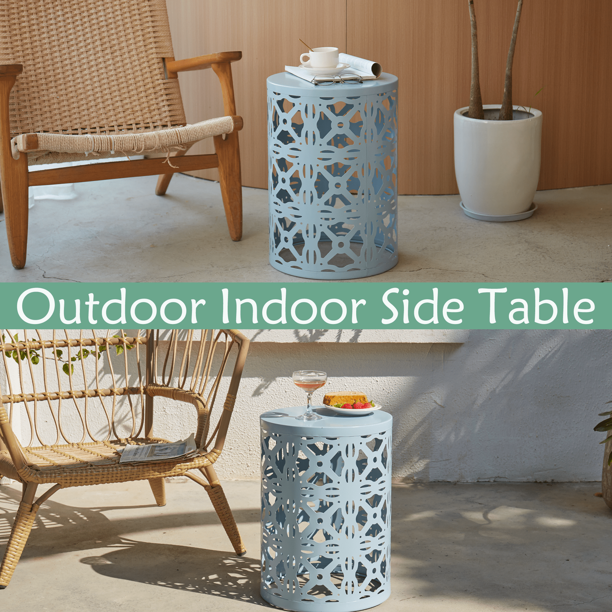 WM25S3BLUE End Tables