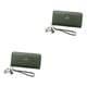 thumbnail image 1 of Sonducket Cartera con tarjetero de PU para mujer, tarjetas seguras con estilo, accesorios de moda, cartera para mujer verde 2Conjunto, 1 of 6