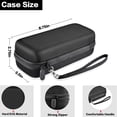 thumbnail image 5 of Electric Toothbrush Travel Case for Philips Sonicare Protective Clean 4100, 7500/ for Oral B Pro 1000, Replacement Heads & Accessories - Black, 5 of 7