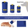 thumbnail image 4 of Muyoka Orejas silenciosas para perros y gatos Cubierta calmante para orejas de perro Protección contra el ruido Orejeras para perros Calentador de cuello y orejas para perros Diadema con redecilla par Muyoka Hogar, 4 of 7