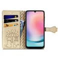 thumbnail image 4 of Funda Cartera FOXDOCK para Samsung Galaxy A24 4G , Flip PU con Relieve de Gatos y Perros, Tarjetero y Soporte, 4 of 6
