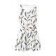 thumbnail image 4 of Vestido Corto para Mujeres Verano sin Mangas Cuello en V, Impresión de Moda con Bolsillos, Poliéster de Algodón Casual, 4 of 9