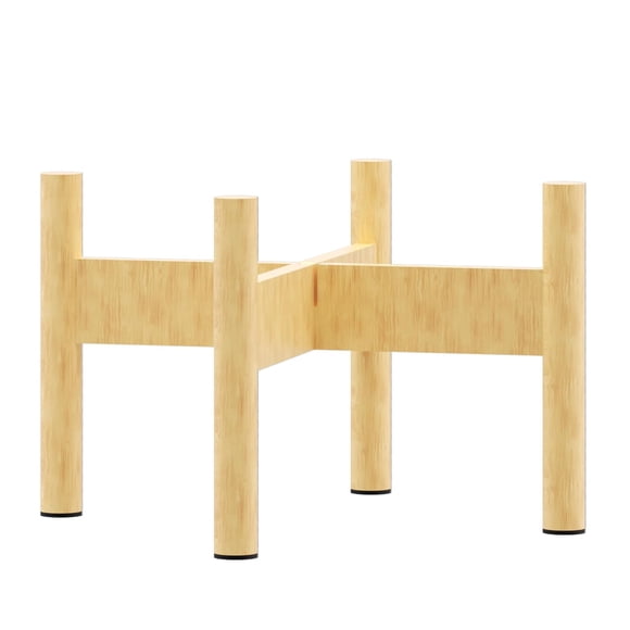 iSpring Wooden Stand for DGF2 Gravity-Fed Stainless Steel Countertop Water Filter System, Natural Wood