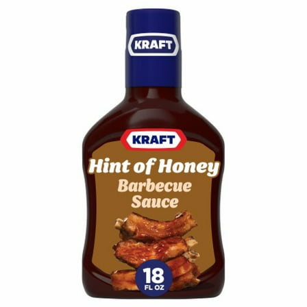 Kraft Slow Simmered Sweet Honey Barbecue Sauce (18 Oz Bottle) - Pack of 2