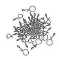 thumbnail image 4 of 2x 50x Broche de Pesca con Mosca Sin Nudo, Conector de Señuelo Portátil de Cambio Rápido para Señuelos de Anzuelo Giratorios, Señuelos de Aparejos de 2 piezas, 4 of 8