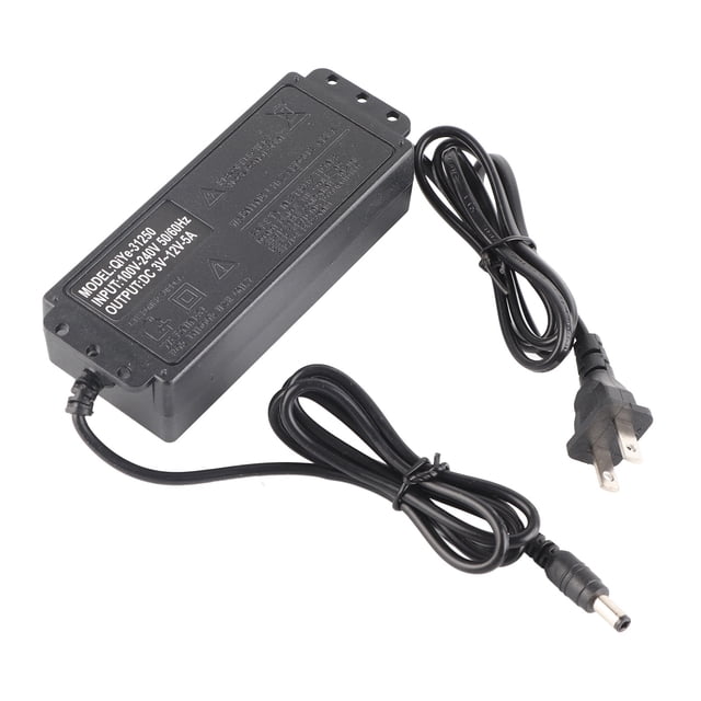 Adaptador de corriente ajustable Fuente de alimentación de voltaje variable CC 3 V-12 V CA 100-240 V Enchufe de EE. UU.