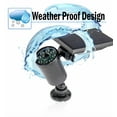 thumbnail image 6 of Solar Powered Motion Security Sensing Spotlight - Outdoor IP66 Waterproof, 360°Rotatable 1400LM Warm Bright White 8 LED Floodlight, 6 of 10