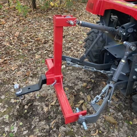 Buy 3 Point Trailer Hitch Adapter Category 1 Drawbar Tractor Trailer 2