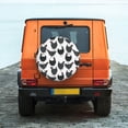 thumbnail image 6 of Naloa Retro Rooster PVC Leather Spare Tire Wheel Cover for Car Truck SUV Camper Trailer Universal Fit many size17 inch, 6 of 6