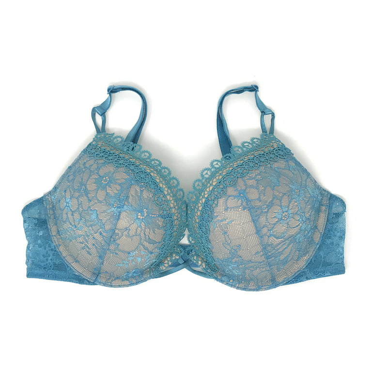 Victoria's Secret Bombshell Bra ( add two cup ) 32B Blue - $35 (49% Off  Retail) - From Stella