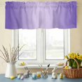 thumbnail image 6 of Valances for Windows Rod Pocket Short Curtain for Bathroom Living Room Bedroom 1 Panel 42x12in, 6 of 9