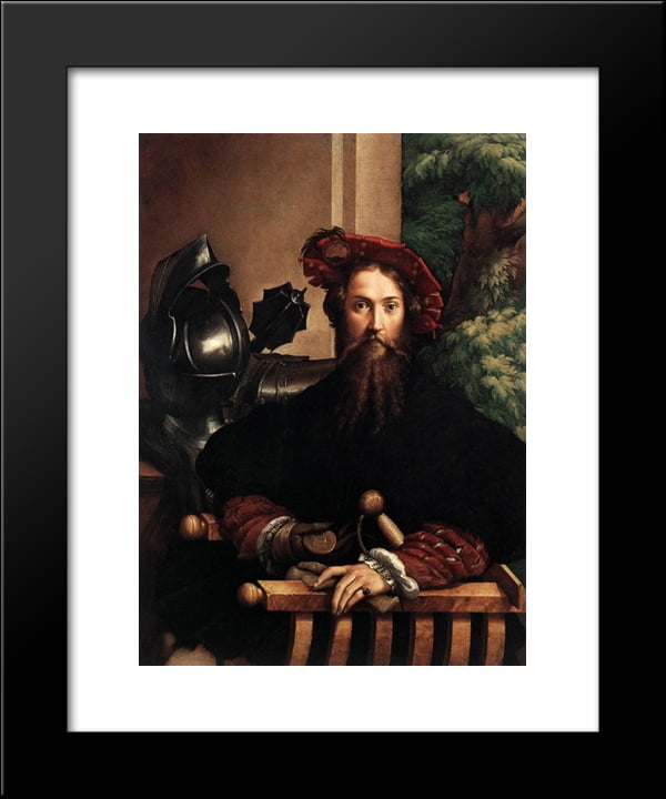 Portrait of Gian Galeazzo Sanvitale 20x24 Framed Art Print by