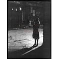 thumbnail image 1 of A woman standing in a Paris Street at Night, 1 of 1