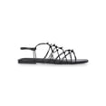 thumbnail image 3 of No Boundaries Caged Flat Sandals, Women's, 3 of 7