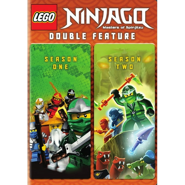 STUDIO DISTRIBUTION SERVI LEGO Ninjago-Maîtres de Spinjitzu-Saison 1&2 (DVD/4 DISC/2PK) D543960D