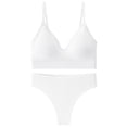 thumbnail image 3 of Jsaierl Sports Bra Sets for Women Wirefree Lift T-shirt Bra Seamless Comfy Bralettes Shapewear Yoga Training Bras, 3 of 3