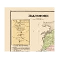 thumbnail image 4 of Historic City Map - Baltimore Centerville Delaware - Beers 1868 - Vintage Wall Art, 4 of 4